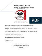 La RSE como estrategia de gestión en empresas de Villarrica