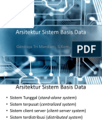Pertemuan 14 - Arsitektur Sistem Basis Data PDF