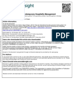 International Journal of Contemporary Hospitality Management