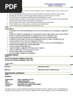 Resume Sample 