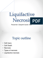 Liquifactive Necrosis: Presenter-Deepthi Sarah Alex