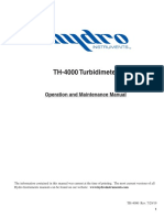 TH-4000 Turbidimeter: Operation and Maintenance Manual