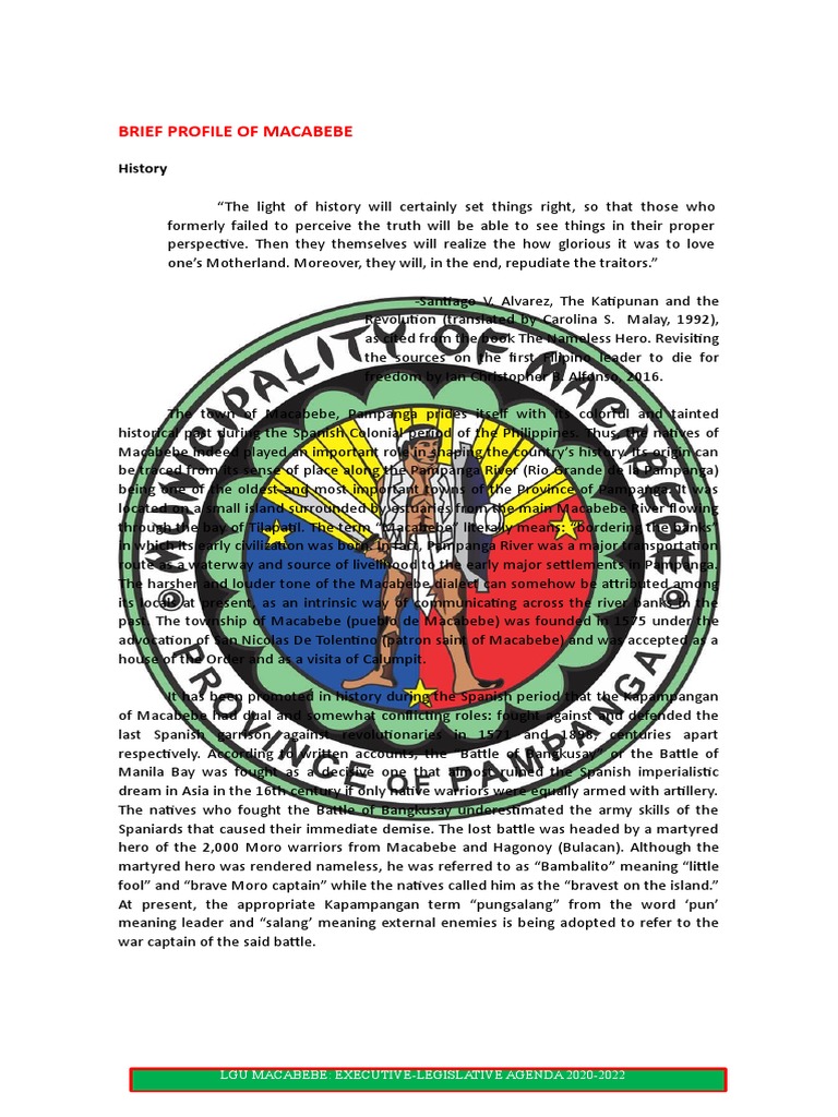 Macabebe: A Historical Profile | PDF | Spanish Empire