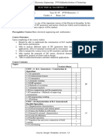 Prerequisites Courses:Basic Electrical Engineering and Mathematics