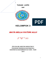 LKPD SMP Komplemen Himpunan (Maya Bella P.a)