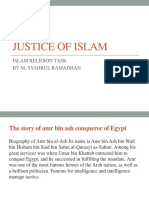 Justice of Islam Midterm Presentation