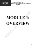 Basic Occupational Safety & Health (BOSH) Training Manual | PDF ...