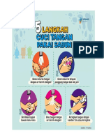 5 Langkah Cuci Tangan