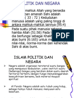 Islam Politik Dan Negara