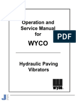WYCO Hydraulic Vibrator Service Manual JEC PDF