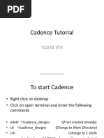 Cadence Tutorial