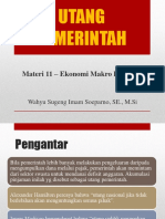 Materi 11 - Utang Pemerintah PDF