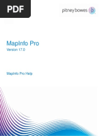 Mapinfo User Guide