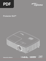 Ghid de Utilizare Videoproiector Optoma S331