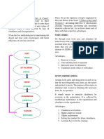 (Seiri) : Hiroyuki Hirano in His Book "5 Pillars of The Visual Workplace", All Starting With Letter S' Which Means