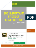 800 - Important - Fact Agrilearner App PDF
