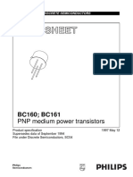 Data Sheet: BC160 BC161