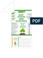 Calendario Delle Semine BioDinamico 2019