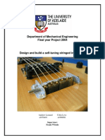 Department of Mechanical Engineering Final Year Project 2004