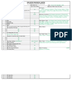 Gorakhpur Resources Limited: Daily Check List Date