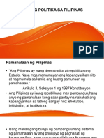 Kalagayan NG Politika Sa Pilipinas
