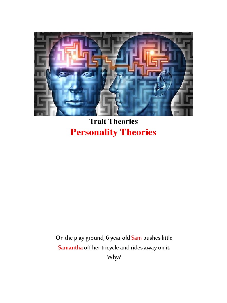 Trait Theory | PDF | Personality Psychology | Extraversion And Introversion