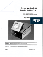 Dornier Medilas Service Manual