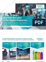 Discover The Value of The Digital Enterprise