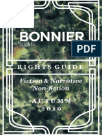 Bonnier Rights - Autumn 2019 Rights Guide - Fiction and Narrative Non-Fiction - HiRes