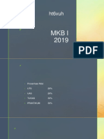 KONSEP PERKULIAHAN MKB 1 Tambahan