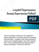 Perspektif Keperawatan, Konsep Keperawatan Paliatif