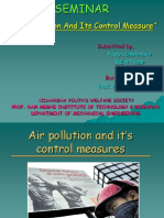 Air Pollution Control Measures Seminar