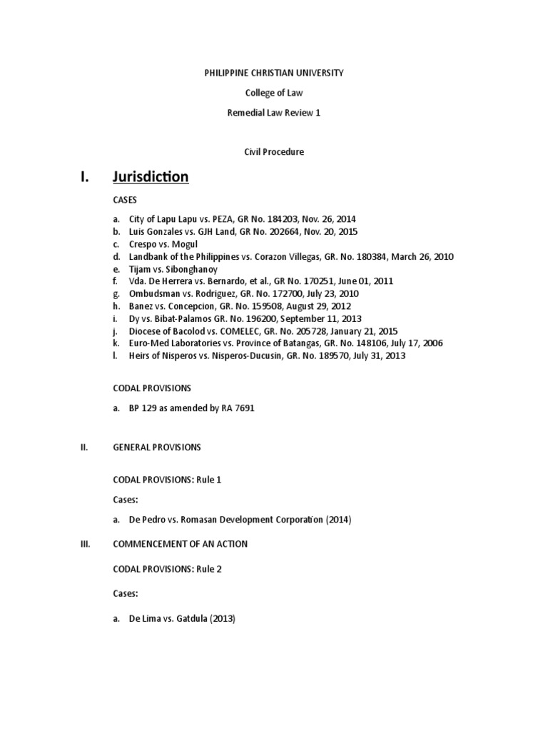 Rem Review 1 | PDF | Judiciaries | Social Institutions