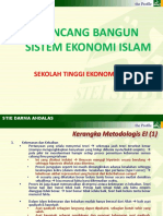 Rancang Bangun Sistem Ekonomi Islam