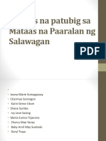 Maayos Na Patubig Sa Mataas Na Paaralan NG