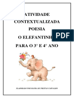 Atividade Contextualizada 3 e 4 Ano