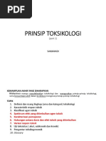 Prinsip Toksikologi 2