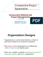 Group 2: Construction Project Organization