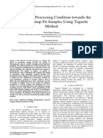 OHTMAN - The Effect of Processing Condition Towards The Quality of Snap Fit Samples Using Taguchi Method PDF