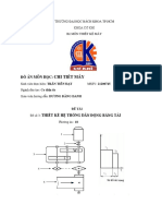 Đồ án nguyên lý chi tiet máy phần 1