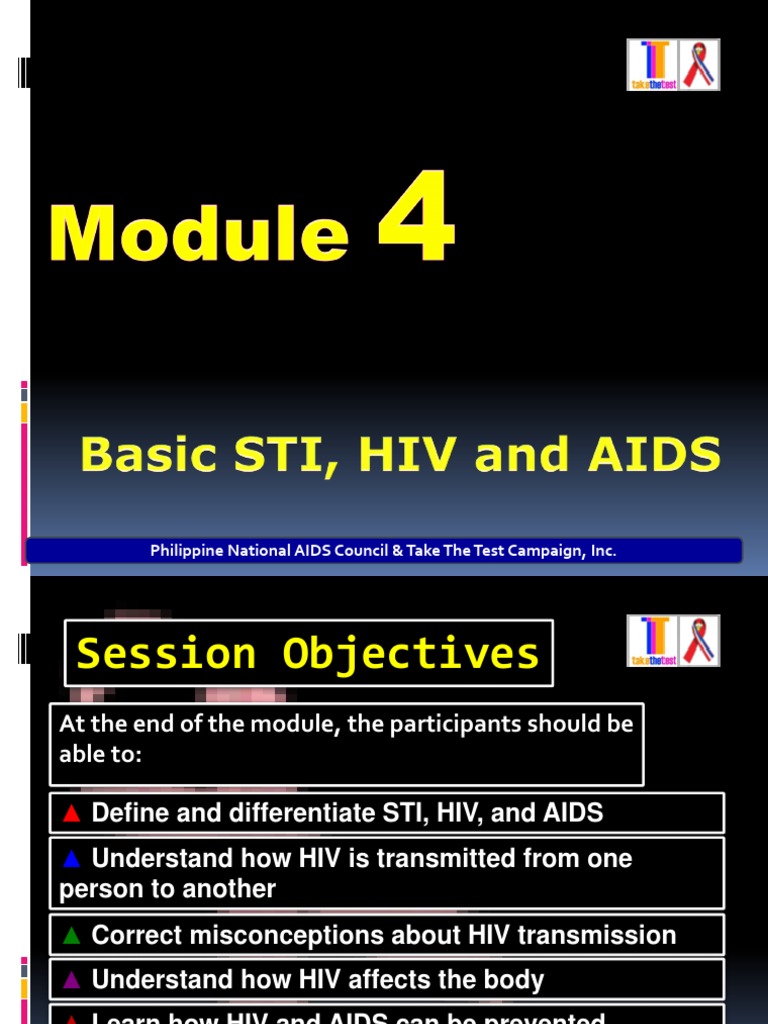 Philippine National AIDS Council & Take The Test Campaign, Inc | PDF ...