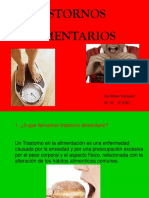 Transtornos Alimentarios