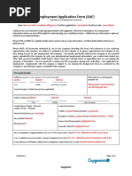 Employment Application Form - Dummy