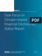 Task Force On Climate-Related Financial Disclosures: Status Report