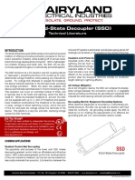 The Solid-State Decoupler (SSD) : Technical Literature