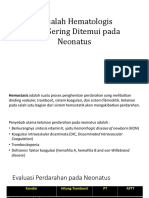 Pp. Masalah Hematologi Neonatus PDF