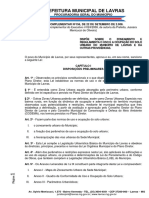 Lei Complementar de Lavras estabelece zoneamento urbano