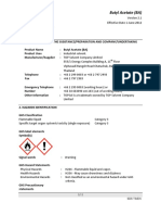 Butyl Acetate (BA) : Sds Ts/En