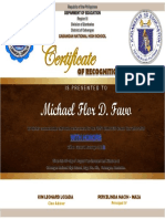 Editable Certificate Design #1