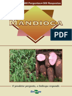 Mandioca o Produtor Pergunta, A Embrapa Responde PDF